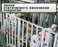 линия статического нанесения покрытия